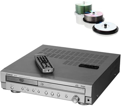 5.1 Channel Home Theater Amplifier, DVD Player with Surround Sound, USB/DVD/VCD/Optical/Coax Support, Dual Wave Radio, Headphone Monitoring for Home Entertainment