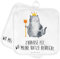 Mr. & Mrs. Panda 2er Set Topflappen Katze König - Geschenk, Familie, Katzenbesitzerin, MIAU, Ofenhandschuh, Katzenaccessoires, Schöne Topflappen,
