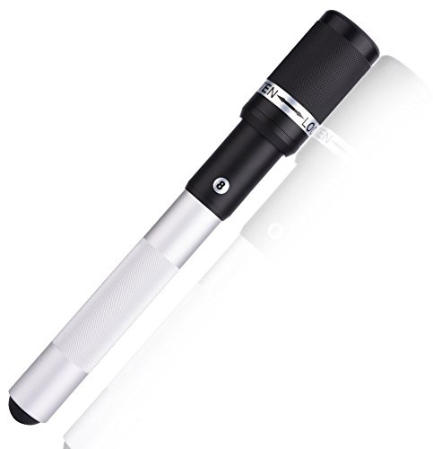 VGEBY 32 cm verstellbare Queue aus Aluminiumlegierung Billiard Holder Push des Teleskop-Queues Verlängerung