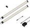 parlat LED Unterbau-Leuchte SIRIS, Eckmontage, flach, je 50cm, je 655lm, weiß, 2er Set
