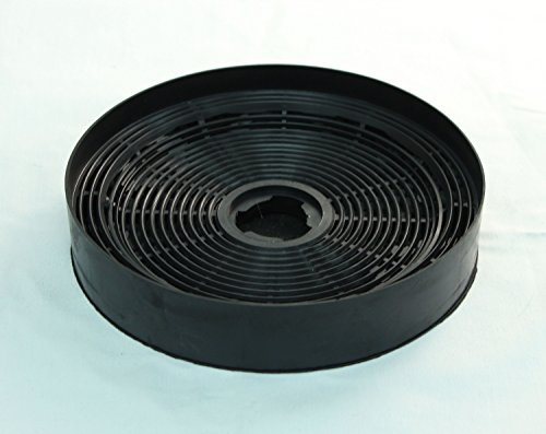 Alternativer Aktivkohlefilter - passender Kohlefilter für Dunstabzugshaube Respekta MIZ 0023 & auch für Bomann KF561, Baumatic ST1, PKM CF110 - rund - 1 Stück