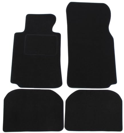 J&J AUTOMOTIVE Velours Fußmatten BMW 7 Series E38 1994-2001 Maßgefertigt