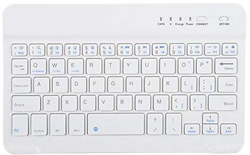 Wireless Bluetooth Keyboard, 7in Scissors Feet Design Ultra-Slim Multi-Functional Bluetooth Keyboard Compatible with Tablet PC Smartphone for IOS for Windows for Android