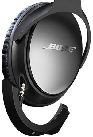 YOCOWOCO Adaptador Bluetooth inalámbrico para Bose QuietComfort QC 25 con control de micrófono/volumen, negro