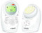 VTech DM1212 Baby Audio Monitor for Babies, Coverage up to 460 m, Battery Up to 8 Hours, Projection Night Light, Lullabies, Bidirectional, Sound Alerts, Safe Transmission, White
