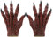 YJZQ Halloween Teufel Maske Handschuhe Kostüm Set, Latex Rote Kuh Teufel Maske Horror Kostüm Maske für Performance Cosplay Requisiten Halloween Karneval Party Cosplay Zubehör