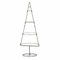 Deko Aufsteller für Zierschmuck - 111 cm / 4 Ebenen - Deko Weihnachtsbaum Tanne braun Tannenbaum für Weihnachtskugeln
