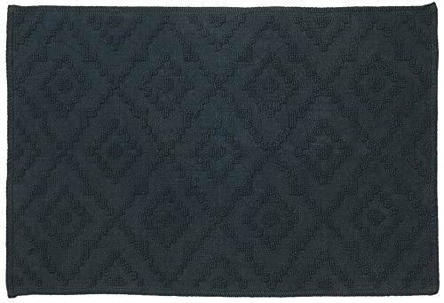 Sealskin Aztec Badteppich 60x90 cm Baumwolle Dunkelgrün