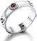 Kader Howls Castle Ring, S925 Silber, Anime, Howl Sophie, Kostüm, Schmuck, Cosplay, Requisiten für Damen und Herren, Einheitsgröße, Legierter Stahl, Kristall