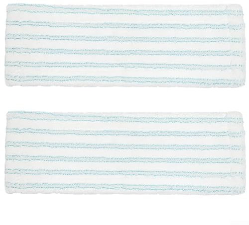 RANRAO Wischbezug für Leifheit P-rofi XL Micro-Duo Cotton Plus Bodenwischer mit Griffen, Bodenwischer, Mikrofaser-Ersatzbezug für alle Böden (2 Stück)