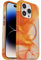 OtterBox Slim & Sturdy Serie Hülle für iPhone 14 Pro mit MagSafe, stoßfest, sturzsicher, ultraschlank, dünne schützende Hülle, Getestet nach Militärstandard, Orange