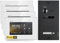 BALTER EVO HD Video Türsprechanlage Black für 1 Familienhaus Kit, 4x Monitor 7