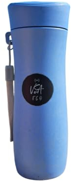 VSA ECO Botella Agua - Botella Agua Niños, Botella Agua Gimnasio, Botella De Agua, Water Bottle, Bidon Ciclismo, Botellas De Agua, Botella Gimnasio, Cantimplora Infantil, Botella Gym, 400 ML.