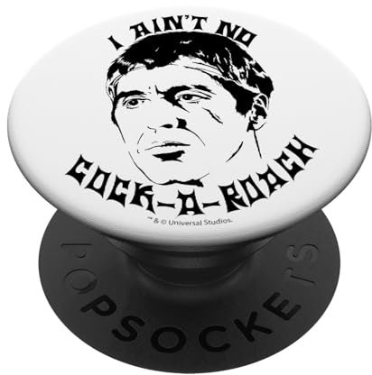 Scarface I Ain't No Cock A Roach Iconic Quote PopSockets Klebender PopGrip