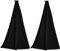 Giyofom Lot de 2 housses universelles pour haut-parleur DJ - Avec matériau en polyester extensible