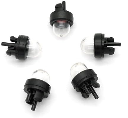 5PCs Carburetor Oil Bubble Petrol Snap In Primer Fuel Bulb Pump Kit For Ryobi For Walbro For Husqvarna Chainsaws Trimmer Clear
