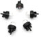 5PCs Carburetor Oil Bubble Petrol Snap In Primer Fuel Bulb Pump Kit For Ryobi For Walbro For Husqvarna Chainsaws Trimmer Clear