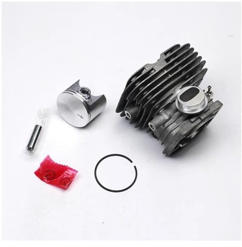 LALAL 42mm Cylinder Piston Assy Kit Fit for MAKITA DOLMAR PS-350 PS-351 PS-420 PS-421 Garden Chainsaw Tool Parts