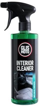 Glismoto Premium All-Surface Car Interior Cleaner - 500ml, Vinyl And Rubber Care, Citrus Scented Interior Cleaning Spray for Dashboard,Seats,Fabric,Leather, Plastics,Fast Acting,pH Balanced Formula