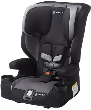 Safety 1st Boost-and-Go Essential 3-in-1 Booster Car Seat, Highback & Backless Modes, Lightweight, Easy Install, Labrador II