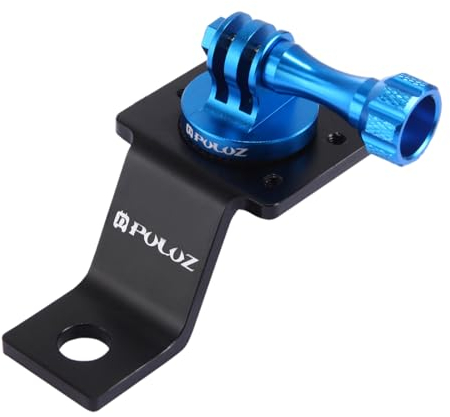 PULUZ Support Go Pro pour Moto, Support de Guidon avec Vis pour GoPro Hero12 Black Hero11 10 9 8 7 6 5, pour Insta360 Ace/Ace Pro, pour DJI Osmo Action 4