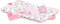 Corolle 9000140360 - Mon Grand Poupon Windelset, 6 Teile, Windel, Tuchspender und Tuch, 2in1 Wickeltasche, Unterlage, Creme, Bodylotion, für 36-42cm Puppen, ab 2 Jahre