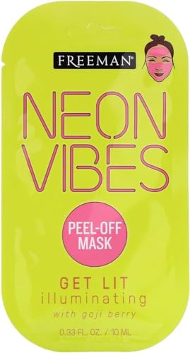 Freeman Neon Vibes Get Lit Illuminating Face Mask