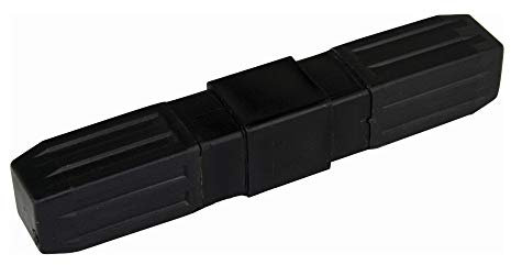 ProFrame Square Tubing 1 Way Straight Connecting Joint - Black