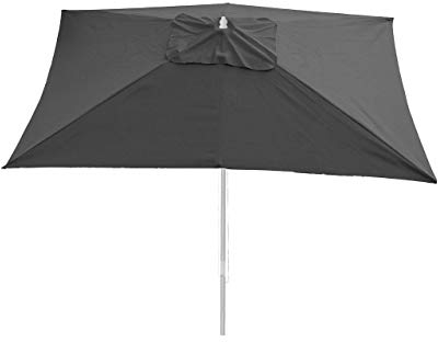 Mendler Toile pour Parasol Florida, Toile de Remplacement, 3x4m Polyester 6kg - Anthracite