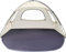 WhiteFang Tente de Plage Anti-UV Portable pour 3 Personnes, Sol Extensible avec 3 fenêtres en Maille ventilée, Sac de Transport, piquets et haubans (Respiration de bébé)