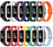 Correas SenMore 14 para Samsung Galaxy Fit 2, Correa de Repuesto de Silicona Multicolor para Relojes Inteligentes