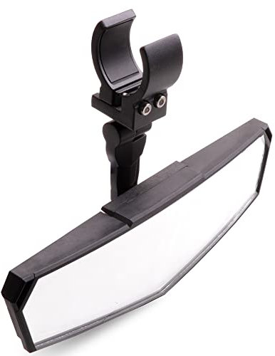 UTV Rückspiegel, RZR Center Rückspiegel 3.8 cm-5.1 cm Roll Bar Mount Kompatibel mit Polaris RZR General, Pioneer, Talon, Can Am Commander Maverick X3, Kawasaki, Arctic Cat Wildcat