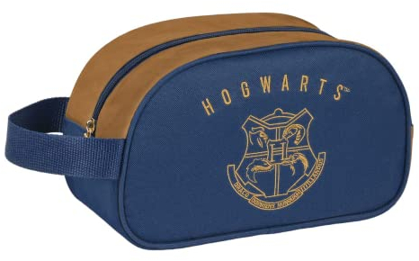 Trousse Scolaire Safta pour Enfant de Taille Moyenne avec poignée Harry Potter, 260 x 120 x 150 mm