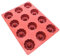 Maé - Moule Kougelhopf 12 Alvéoles - Silicone Alimentaire Premium Anti-Adhérent - Souple, Démoulage Facile et Net - Résistant Températures -45°C / +280°C - 64ml