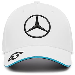 MERCEDES AMG PETRONAS F1 2024 George Russell Kappe - Weiß - Einheitsgröße