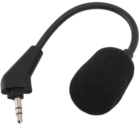 Mikrofon-Ersatz für Corsair HS50 HS60 HS70 Pro HS70 SE, Abnehmbarer Omnidirektionaler Gaming-Kopfhörer, Mikrofonarm, 3,5-mm-Stecker, für Gaming-Headsets