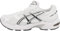 Asics Homme GEL-1130 Sneaker, Blanc et Noir, 37.5 EU