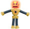 Aznever Jouet d'aspiration Robot | Jouet Robot à Ventouse rétractable - Robot Toys Figurines d'action à Collectionner à lumière LED