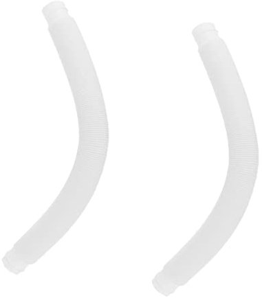 POPETPOP 2St Pool-Ersatzschlauch Poolpumpen Ersatzschlauch Filterpumpen Ersatzschlauch Flexschlauch Rücklaufschlauch der Poolpumpe Zubehör für Freibäder Schwimmbad Zubehör Schlauch draussen