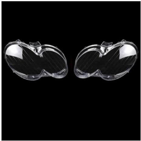 Scheinwerfer Shell Lampenschirm Scheinwerferabdeckungsschale, Autoscheinwerferlinsenabdeckung für Benz für W209 für CLK 2003-2009, Scheinwerfer-Scheinwerferabdeckung Scheinwerferglas