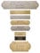 Personalised Premium Quality Acrylic Custom Name Engraved Brass/Silver Finish