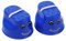 Womsclo Plastik Walk Stelzen Kinder Springen Balance Training Spielzeug Topfstöfe 2pcs Blau, Plastikstelzen Stelzen
