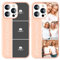Personalisierte Handyhülle Mit Bild für iPhone 16 15 14 13 12 11 Pro/Max/Mini Xr X Xs Max 7 8 Se20/22, Handyhülle Selbst Gestalten Mit Mehreren Fotos Text, Lustige Handyhüllen Individuelle TPU-Hülle
