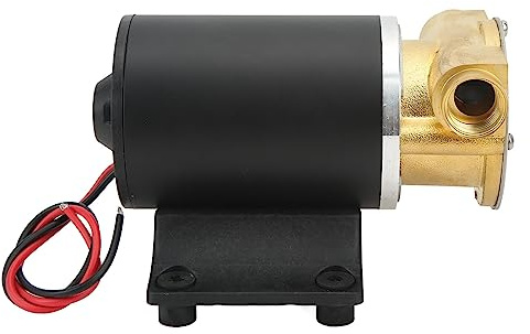 Pompe de cale à turbine auto-amorçante, transfert d'eau de bateau marin, pompe à eau de mer 6GPM (12V)