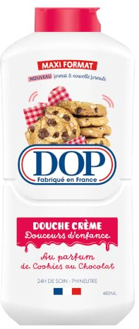 DOP Douche crème parfum Cookies au Chocolat 480ml