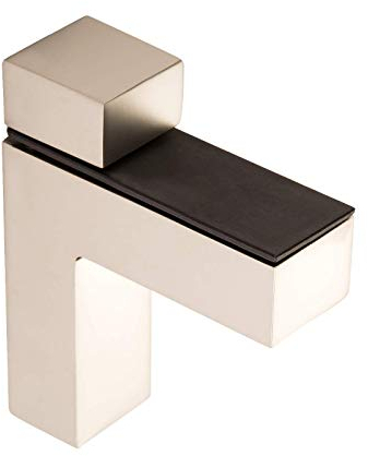 4 Stück SO-TECH® Regalbodenträger HULK Edelstahloptik matt Glasbodenträger Bodenträger für Glas- und Holzböden bis max. 45 mm Stärke