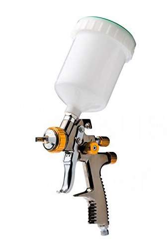 Starchem LVLP Gravity Spray Gun 1.8 - Low air consumption - Only 4.3cfm - Suitable For Use With Waterbased & Solvent Products Strong Robust Construction