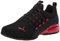 PUMA Herren Axelion Cross Trainer Sneaker, Spark Black-High Risk Red, 44 EU