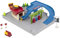 Driven Pocket 5 Teile Mini Set Tankstelle mit Zapfsäulen, Drive-In Restaurant und mehr – Spielzeugautos mit Zubehör und Funktionen Spielzeug ab 3 Jahren