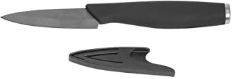 5five - couteau d office céramique absolu black lame 7,5cm